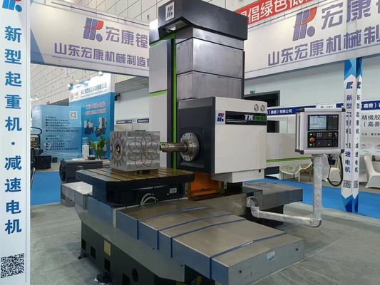 15kW 스핀드 모터 PLC 제어 수평 굴착 밀링 기계