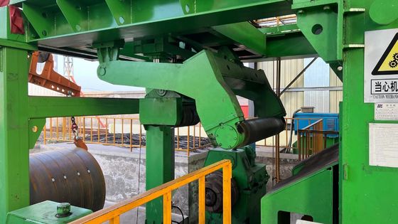 75kw 등급 전력 2000-12000mm 절단 너비에 대한 강철판 폐기물 코일러 절단 기계