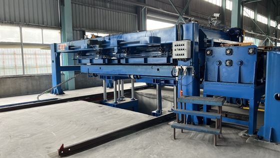 460mm Uncoiling 평준화 깎기 및 PLC 제어와 함께 스택 생산 라인