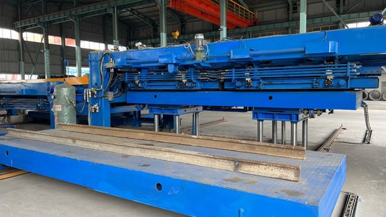 460mm Uncoiling 평준화 깎기 및 PLC 제어와 함께 스택 생산 라인