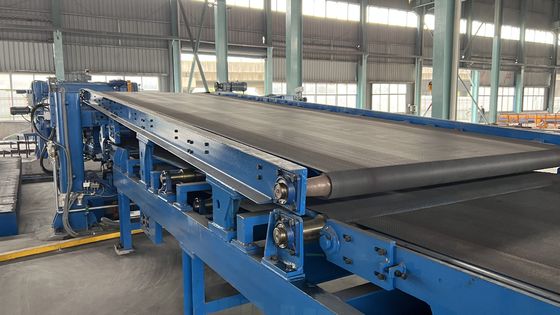 460mm Uncoiling 평준화 깎기 및 PLC 제어와 함께 스택 생산 라인